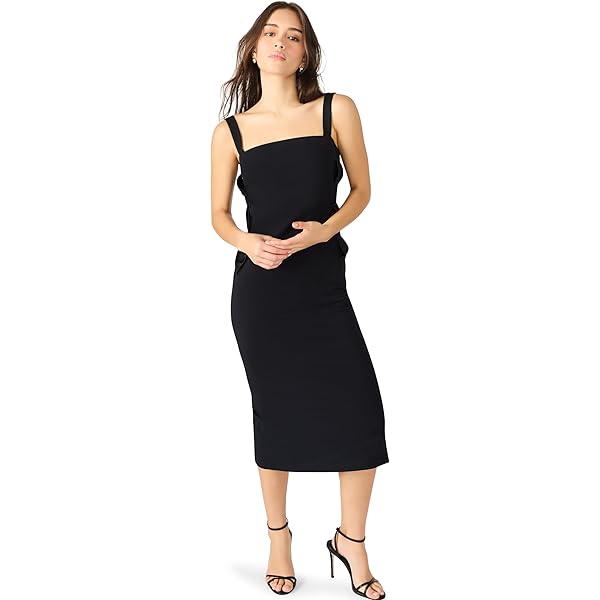 Steve Madden Apparel NOLA Dress, Black, X-Small at Amazon Women's
